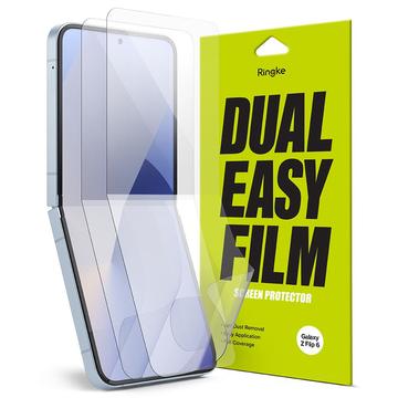 Protetor de Ecrã Ringke Dual Easy Film para Samsung Galaxy Z Flip6 - 2 Unidades