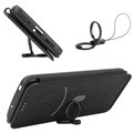 Bolsa Flip para Samsung Galaxy Z Fold3 5G - Fibra de Carbono - Preto