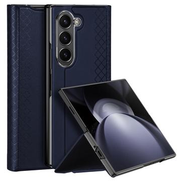 Capa Flip Dux Ducis Bril para Samsung Galaxy Z Fold6 - Azul