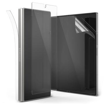 Samsung Galaxy Z Fold6 Ringke Conjunto de proteção 3 em 1 - Transparente - 6 peças.