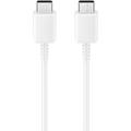 Cabo Samsung USB-C / USB-C GP-TOU021RFCWW - 1.8m, 3A, 25W - A granel - Branco