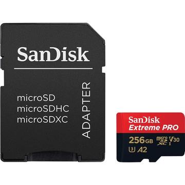 Cartão de memória microSDXC SanDisk Extreme Pro SDSQXCD-256G-GN6MA - 256GB