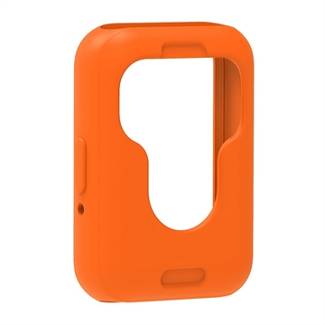 Proteção em Silicone para Samsung Galaxy Fit3 - Cor-de-Laranja