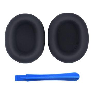 Protectores auriculares de substituição em silicone para os auscultadores Sony WH-1000XM5 com barra em forma de seta