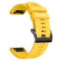 Bracelete em Silicone - Garmin Fenix 6 GPS/6 Pro GPS/5/5 Plus - Amarelo