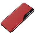 Bolsa tipo Flip Smart Clear View para Nothing Phone (1) - Vermelho