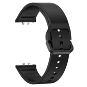 Bracelete em Silicone Suave Samsung Galaxy Fit3 – Preto