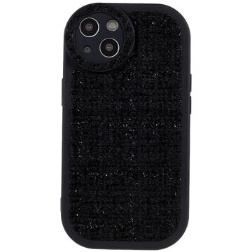 Capa de TPU de Canvas para iPhone 14 Plus - Preto