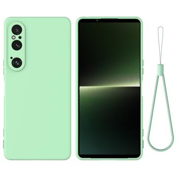 Capa de Silicone Líquido para Sony Xperia 1 VI - Verde