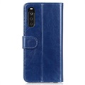 Bolsa Tipo Carteira para Sony Xperia 10 III, Xperia 10 III Lite - Azul