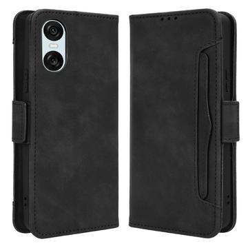 Bolsa tipo Carteira Cardholder para Sony Xperia 10 VI - Preto