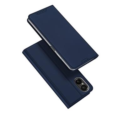 Capa Flip Dux Ducis Skin Pro para Sony Xperia 10 VI - Azul