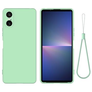 Capa de Silicone Líquido para Sony Xperia 10 VI - Verde