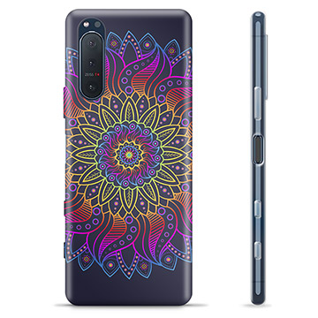 Capa de TPU - Sony Xperia 5 II - Mandala Colorida