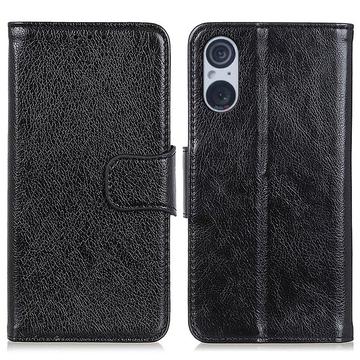 Bolsa Tipo Carteira Elegant para Sony Xperia 5 V - Preto