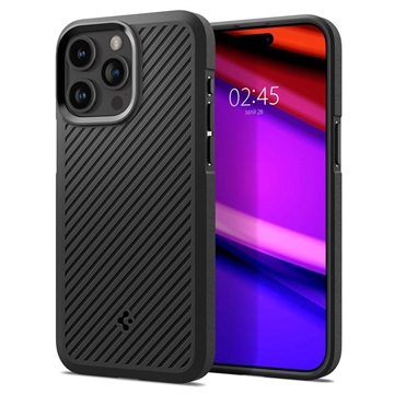 Capa de TPU Spigen Core Armor para iPhone 15 Pro Max - Preto