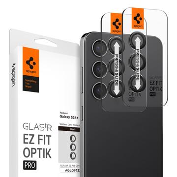 Protetor de Câmara Spigen Glas.tR Ez Fit Optik Pro para Samsung Galaxy S24+ - Preto