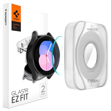 Protector de Ecrã Spigen Glas.tR Ez Fit para Garmin Fenix 7S - 2 Unidades