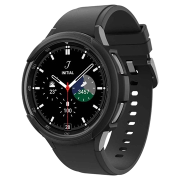 Capa de TPU Spigen Liquid Air para Samsung Galaxy Watch6 Classic - 47mm - Preto