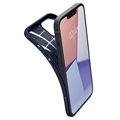 Capa Spigen Liquid Air para iPhone 13 - Azul Marinho