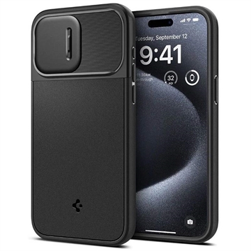 Capa Spigen Optik Armor Mag para iPhone 15 Pro Max - Preto