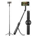 Spigen S580W Selfie Stick / Tripé longo - Compatível com MagSafe - Preto