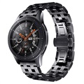 Bracelete para Samsung Galaxy Watch em Aço Inoxidável - 46mm - Preta