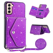 Capa com Porta-Cartão Stardust para Samsung Galaxy S23 5G