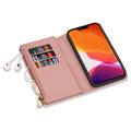 Bolsa Tipo Carteira Starlight Series para iPhone 14 Pro - Rosa Dourado