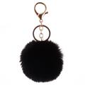 Porta-chaves elegante Pom Pom - Preto