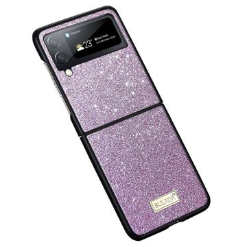 Capa Híbrida Sulada Celebrity Series para Samsung Galaxy Z Flip4 5G - Roxo