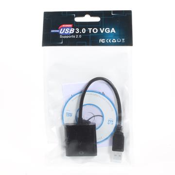 Adaptador USB 3.0 de alta velocidade para VGA