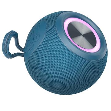 Alto-Falante Bluetooth Portátil T&G TG337 com Cordão - 12000mAh - Azul