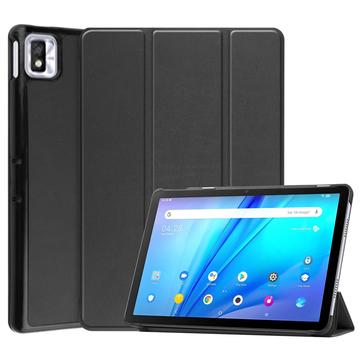 Bolsa Fólio Inteligente Tri-Fold para TCL Tab 10s - Preto