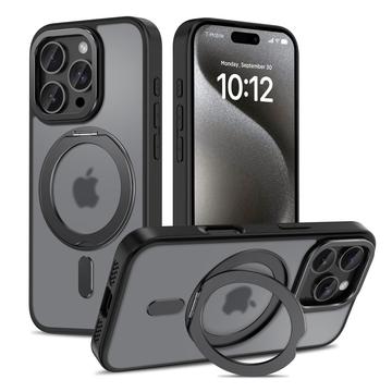 Capa MagSafe Tech-Protect MagRing para iPhone 16 Pro - Preto mate