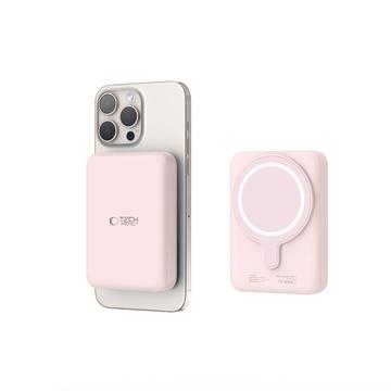 Powerbank Magnético Sem-Fios Tech-Protect PB11 LifeMag - 15W - Cor-de-Rosa