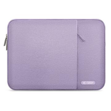 Bolsa para computador portátil Tech-Protect Sleevy com bolso lateral - 13-14" - Lavanda