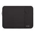 Capa para computador portátil Tech-Protect Sleevy com bolso lateral - 15-16" - Preto