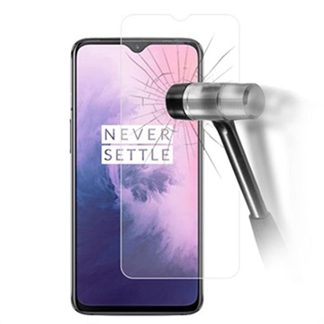 Protetor Ecrã em Vidro Temperado para OnePlus 7 - Transparente