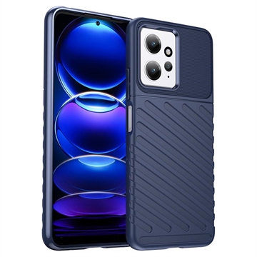 Capa em TPU Thunder Series para Xiaomi Redmi Note 12 - Azul