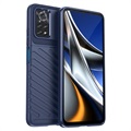 Capa de TPU Thunder Series para Xiaomi Poco X4 Pro 5G - Azul