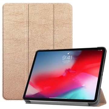 Bolsa Fólio Inteligente Tri-Fold para iPad Pro 11 - Dourado