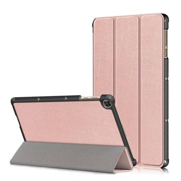 Bolsa Fólio Tri-Fold para Honor Pad X8/X8 Lite - Cor-de-Rosa Dourado