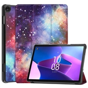 Bolsa Fólio Inteligente Tri-Fold para Lenovo Tab M10 Gen 3 - Galáxia