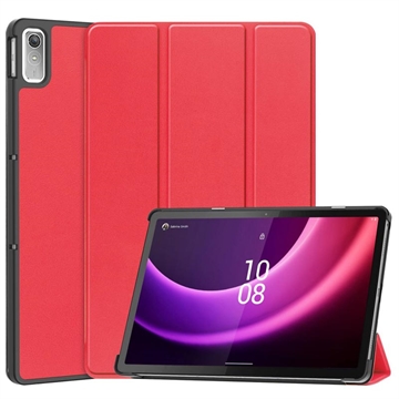 Bolsa Fólio Inteligente Tri-Fold para Lenovo Tab P11 Gen 2 - Vermelho