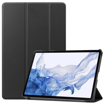 Bolsa Fólio Inteligente Tri-Fold para Samsung Galaxy Tab S9 - Preto