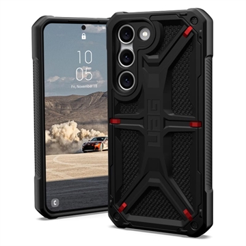 Capa Híbrida UAG Monarch Kevlar para Samsung Galaxy S23+ 5G - Preto