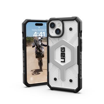 Capa Híbrida UAG Pathfinder MagSafe para iPhone 15 - Gelo