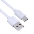 Cabo de carregamento USB para USB-C para iPhone 15 Pro/15 Pro Max/16 Pro/16 Pro Max - Branco