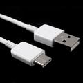 Cabo de carregamento USB para USB-C para iPhone 15 Pro/15 Pro Max/16 Pro/16 Pro Max - 1m - Branco